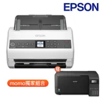 在飛比找momo購物網優惠-【EPSON】搭L3550 三合一Wi-Fi 智慧遙控連續供