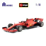Bburago Licensed 1:18 Scale Racing F1 SF90 Limited Edition LeClerc 2019 Diecast