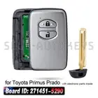 5290 2B for Toyota Primus Prado 2012-2017 Proximity Smart Remote Control Key