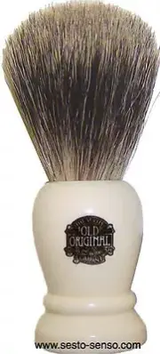 VULFIX Pure Badger Shaving Brush, no. 2198 Imitation Ivory Handle