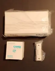 Chimex Door Chime Kit-Hardwired Chime, Transformer, Push Button & Instructions