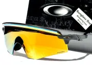 NEW Oakley ENCODER Matte Carbon PRIZM 24k Gold Lens Sunglass 9472F-04