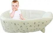 Baby Bathtub | Inflatable Toddler Shower Tub - Portable Bathroom Accessories, Foldable Sitting Shower Bathtub for Bathroom Bathing Pool