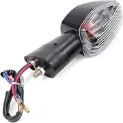 Motorcycle Indicators Flowing Turn Signal Lights Motorcycle Turn Signal Light Accessories For HO&ND&A CB400 SF CB 1300 600 900 for HO&RN&ET CBR RR 1100XX 600F CBR125R(1PC Transparent)