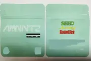 100 Pack 3.5g MINNTZ ZipLoc Bags Sealable Foil Packaging FAST US SELLER!!