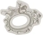 Fondant, Safe and Baking Range from -40~230℃ with DIY Baking for Making Cake Cookies, Chocolate(Grey)