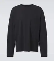 [Lemaire] Lemaire Cotton and linen jersey T-shirt AU 93 black