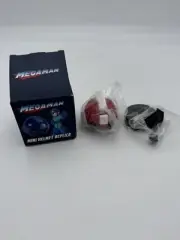 Mini Replica Megaman Helmet Red Color New In Box Loot Crate Exclusive NIB