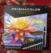 Prismacolor Technique 10ct Art Markers Chisel & Fine Point Lettering Journaling