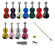 Merano 1/2 Violin,Case,Bow,Bridge,Rosin+Free Shoulder Rest ~ Beginner, Student
