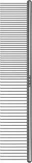 Andis Professional 7-1/2 Steel Comb 190mm