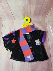 Build A Bear Wizard Academy Robe Hat Striped Scarf Set Outfit BAB