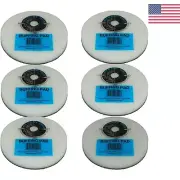 Effortless Pro Heavy-Duty Buffing Pads - Durable - 6 Pack - Professional-Grade