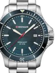 Wenger 01.0641.129 Seaforce Mens Watch 43mm 20ATM
