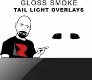 Rtint Tail Light Tint Overlay for Porsche Cayenne 2007-2010 - Gloss Smoke