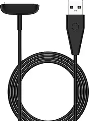 Charger Cable Intended for Fitbit Charger 5,3.3Ft/1Ft Durable Portable Charger Dock Power Cable Cord,Replacement USB Charging Cable Dock Stand Intended for Fitbit Charger 5 Smartwatch (100CM/3.3FT)