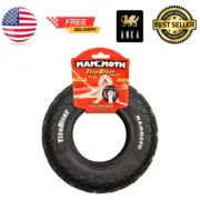 Mammoth Dogs TireBiter Chew Toys Aggressive Chewers Rubber Fetch Tire Medium 8"