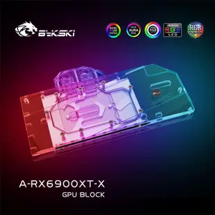 活動價Bykski A-RX6900XT-X AMD 公版 Radeon 6900XT 顯卡水冷頭 RDNA 2