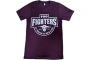 Foo Fighters Unisex Adult SF Valley Cotton T-Shirt (Maroon) (S)