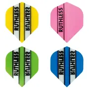 Formula Sports Ruthless Plain Standard Dart Board Darts Flights 4 Sets