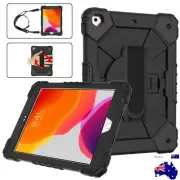 For iPad 7th / 8th / 9th Gen SWIVEL SHOCK Resistant Case Cover with Strap