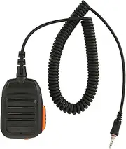Walkie Talkie Handheld Speaker Mic for ICOM IC M33 IC M35 M33 M25 2 Way Radio, Waterproof Walkie Talkie Speaker Microphone