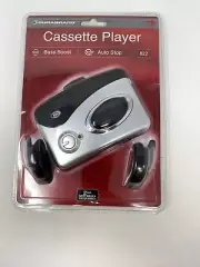 Durabrand Portable Cassette Player Model 822 Auto Stop & Bass Boost & Headphones
