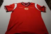 T-Shirt Of Football Manchester United Final Fa Cup 1985 Adidas Size M Reissue