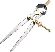 LIFKOME DIY Compasses Tool Wing Divider for Precision Measurement and Straight Line Drawing for Leather Edge Decoration and Handwork Projects