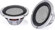Car Audio Tweeter 2pcs Car Audio Modified 3.5-inch Ceramic Cone Midrange Horn for Car Two-Way Three-Way Dedicated Midrange Speaker Car Speaker Tweeters