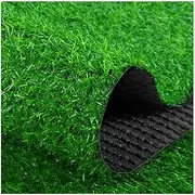 Fake Outdoor Lawn Rug Deluxe Artificial Grass Turf Grass Runner Carpet for Kids, Pets, Dogs, Parks, Schools, and Daycares, Realistic Synthetic Grass Carpet Mat Home Decoration(3x4m(9.8 * 13.1ft))