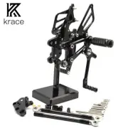 CNC Rearsets Footpegs Rear Set GP Pedals For CBR600RR 2007-2023 2009 2012 2014