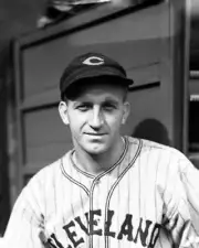 Frank A Pytlak of the Cleveland Indians in 1937 Baseball Old Photo