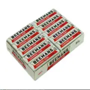 BEEMANS CHEWING GUM - OLD TIME FAVORITE! box of 20 packs - 5 sticks