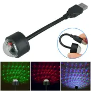 USB Mini DJ Ball Car Party Atmospher Light Bar Colorful Sound Accessories