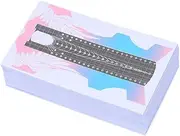 HAPINARY Nail Art Guide Forms Stickers Kit 100pcs Nail Extension Forms for Salon Diy