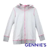 在飛比找蝦皮商城優惠-【Gennies 奇妮】010系列-長袖連帽孕婦哺乳兩用外套