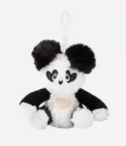 Original Justice PANDA Plush Keychain Keyring Keyfob New with Tags