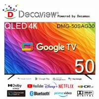 在飛比找蝦皮商城優惠-DECAVIEW 50吋 AI高階4K 量子點QLED Go