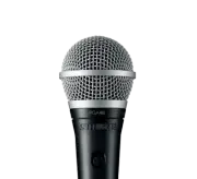 Shure PGA48-XLR Cardioid Dynamic Vocal Microphone w/ Clip, Stand Adapter, Pouch