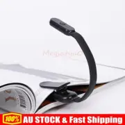 New Clip On Book LED Reading Lamp USB Rechargeable Foldable Bed Desk Table Light