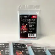 Ultra PRO Soft Card Sleeves, Ultra Clear - 100 Count