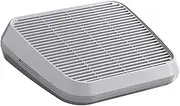 Ｂｅｓｇａ Cat Litter Mat Washable Lightweight Non Slip Reusable Cat Litter Trapping Mat Footboard Pad for Bathroom Lavatory Bedroom, Light Gray