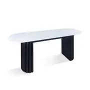 Modern Furniture FLEUR Console Table 140cm - Black