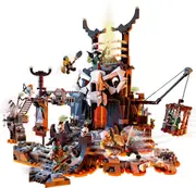 LEGO NINJAGO 71722 Skull Sorcerer's Dungeons 2in1 Building Set