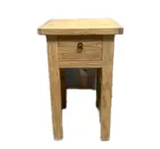 Club Santorini Palu Recycled Timber Side Table with Drawer