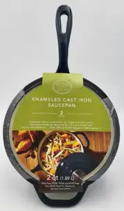 Dash of That Enameled Cast Iron Saucepan 2 Quart 7in. Diameter - New