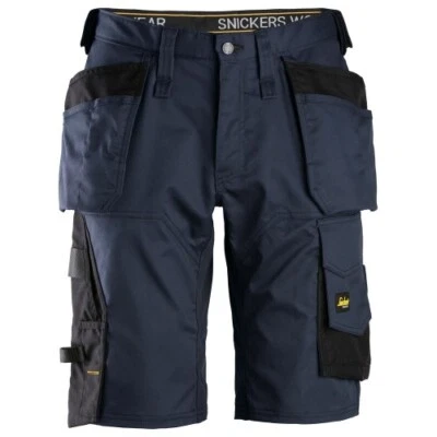 Snickers 6151 Allroundwork Holster Stretch Shorts Navy / Black