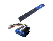 Kings 120W Folding Solar Blanket Grade A PET coated cells+ 25A DCDC Charger