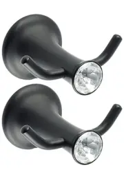 Alise Bathroom Towel Hook Double Clothes Hooks Robe Coat Hook for Bathroom & ….